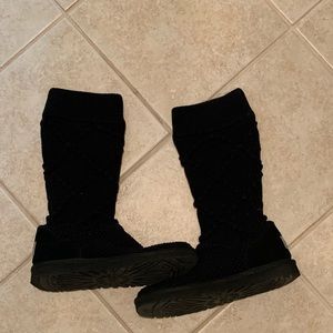 UGG Australia Classic Argyle Knit Boots